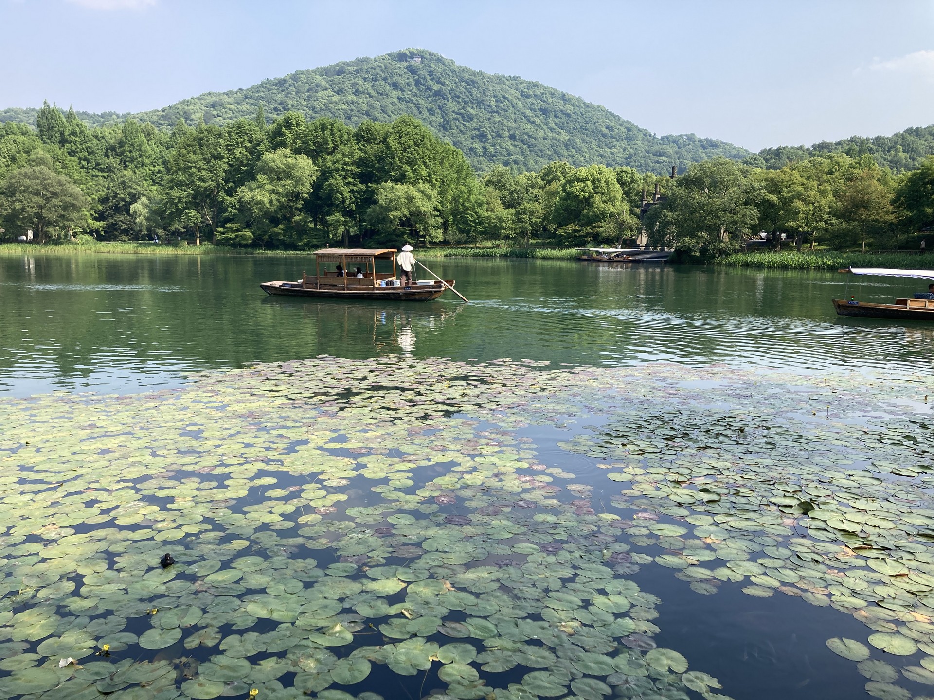 天气晴好，风景秀丽